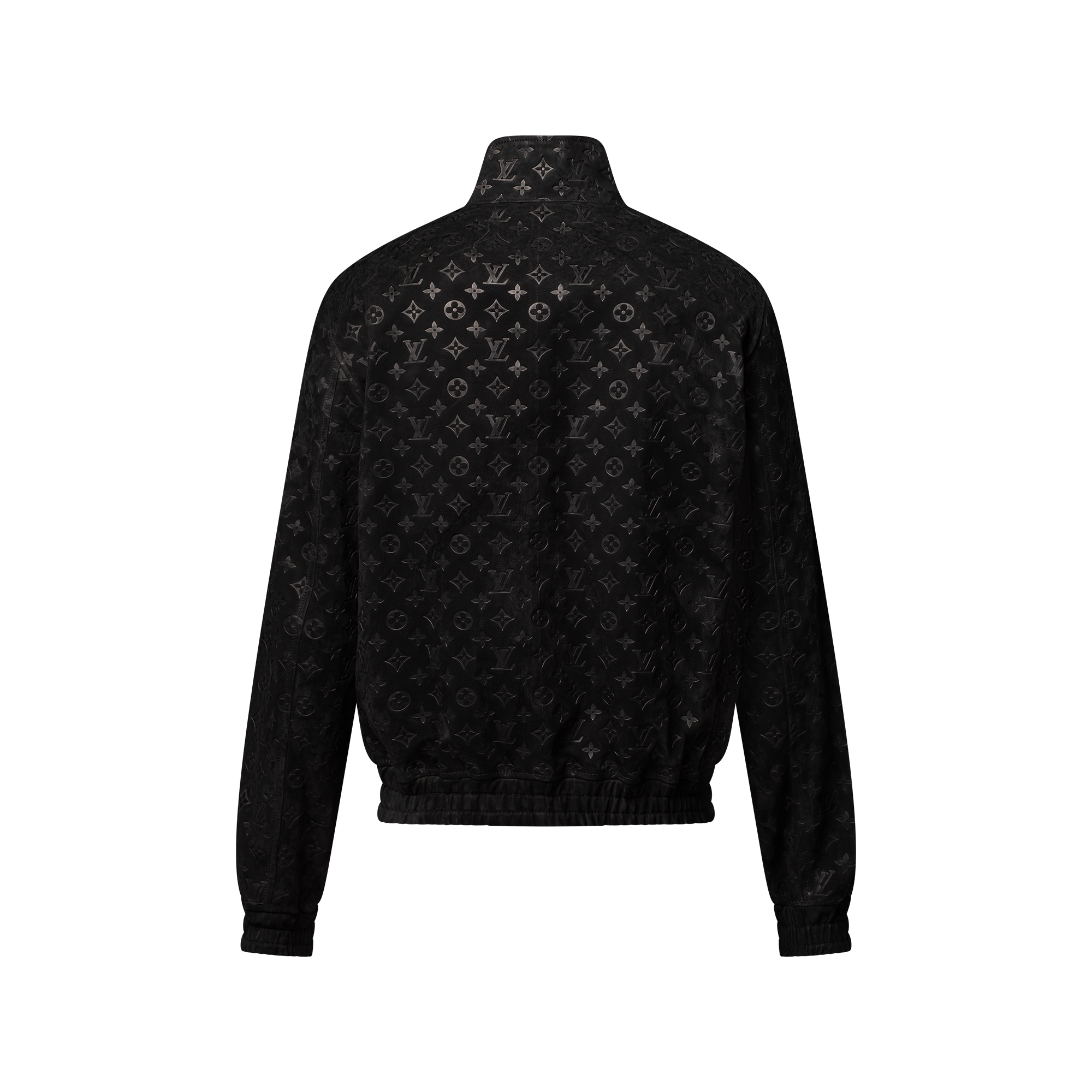 Monogram Debossed Suede Tracksuit Jacket - Ready-to-Wear 1AHBTV